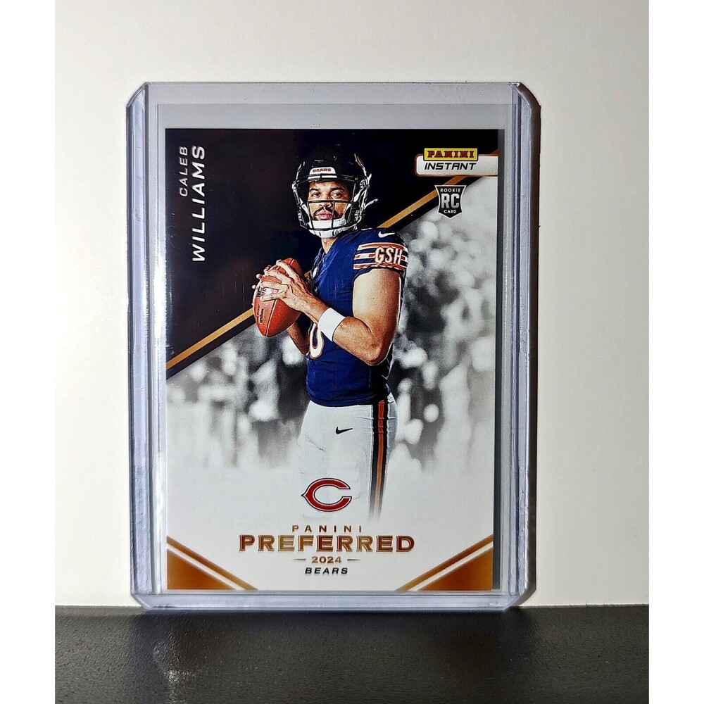 Caleb Williams 2024 Panini Preferred NFL #29 Rookie Card Chicago Bears 1/335